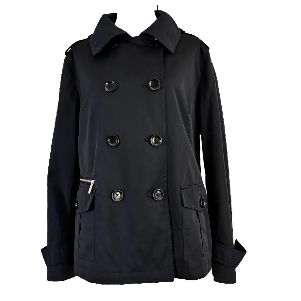 Michael Kors Jacket Water Resistant Black Large